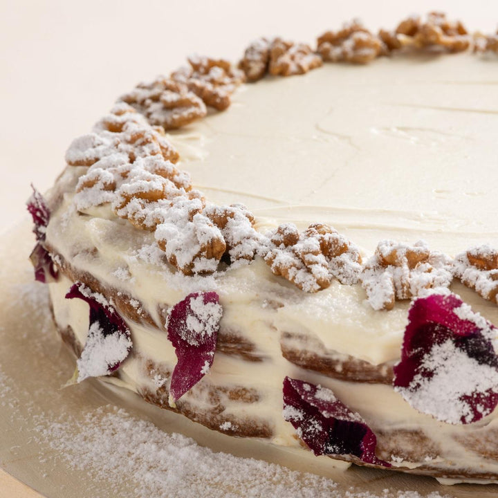 Wortel / Cream cheese / Walnoten-Faest