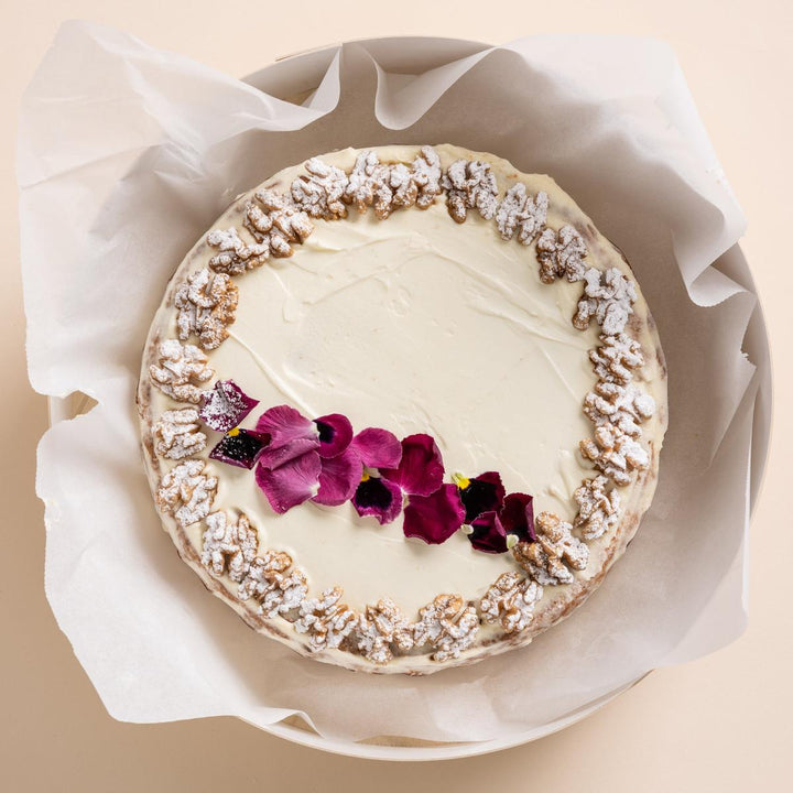 Wortel / Cream cheese / Walnoten-Faest